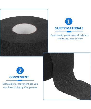 LALAFINA 6 Rolls Hairdressing Neck Stretch Paper Neck Band Neck Covering Paper Barber Neck Strips Disposable Neck Salon Supplies Neck Bands Elastic Barber Supplies - Buy Online on GoSupps.com