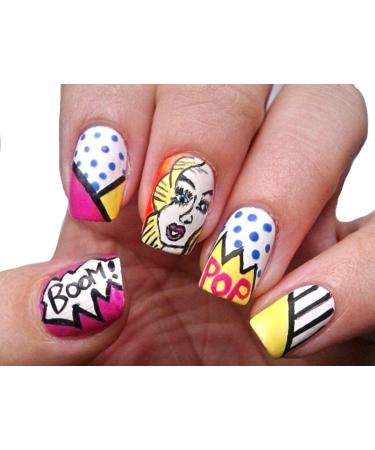 Sally Hansen Nail Art Pen Set - 5 Different Pens for Creative Nail Designs - Buy Online on GoSupps.com