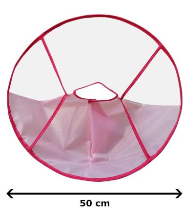 GUSTO Hairdressing Salon Cape - Professional Hair Cutting Apron & Neck Brush Set in Pink for Hairdressers - Buy Online on GoSupps.com