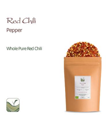 Buy Organic Red Chili Flakes - 200g Crushed Red Pepper for Spicy Dishes | International Shipping Available - Buy Online on GoSupps.com