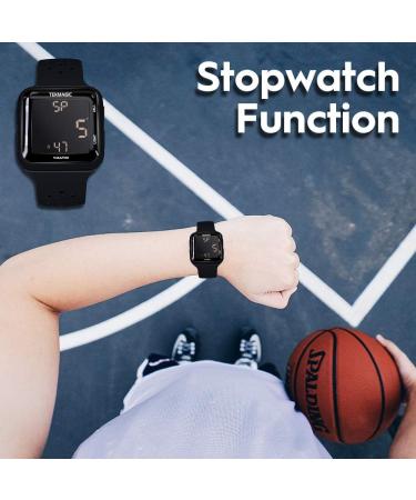 100m Water Resistant Scuba Diving Watch with Stopwatch, Alarm, Dual Time Display | 12/24 Hour Format - Buy Online on GoSupps.com