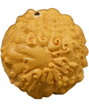 Magiclulu 3ST - Ornamental Wooden Fitness Ball | Handball & Massage Tool for Gymnastics Hand Exercises & Relaxation - Buy Online on GoSupps.com