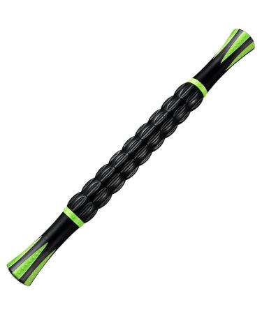 Massage roller massage stick for sore muscles and tension black