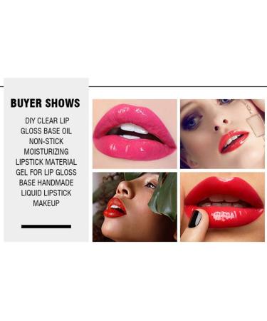 Stronrive Lip Gloss Base - Moisturizing DIY Lip Gloss & Lip Balm Oil - Premium 50L for Handmade Products - Buy Online on GoSupps.com