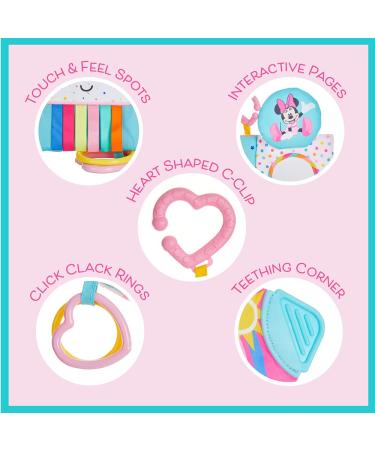 Disney Baby Minnie Mouse On-The-Go Soft Book for Babies by KIDS PREFERRED - Buy Online on GoSupps.com