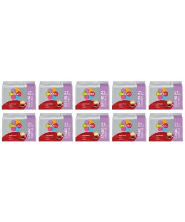 Tassimo Caf Dosettes - 210 boissons Espresso Classique (lot de 10 x 21 boissons)