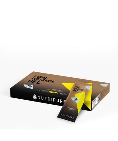 Nutripure | Gel nerg tique Longue Distance | Go t Neutre | Haute Tol rance Digestive | Sans Conservateurs | 30g de Glucides | Sport d Endurance (Course Trail V lo Triathlon) | 1 tui (12 gels) 2.5 g (Lot de 12)