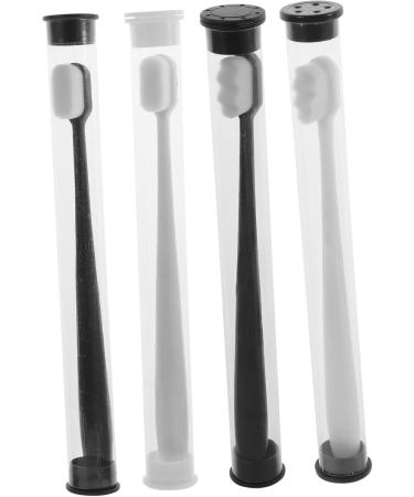 Beavorty 12-Piece Soft Bristle Toothbrush Set - Extra Soft Travel Toothbrushes for Adults - Natural Bristles & Durable PP for Camping & Daily Use - Buy Online on GoSupps.com