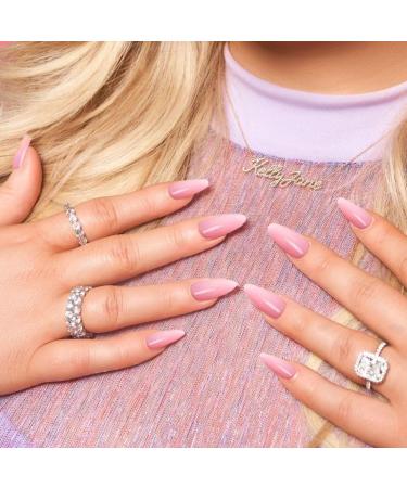 Paintbucket Haartbreaker Press On Nail Kit - Stylish Pink French Tip Nails for Stunning Nail Art | Shop Internationally - Buy Online on GoSupps.com