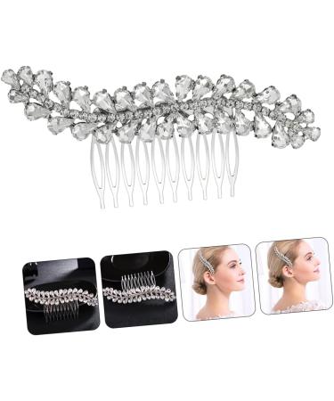 Ipetboom 1 Pc Comb Glammetic Glamzilla Beauty Wedding Ceremony Yinm The Prom Nupec Hair Prop Creative Headdress Wedding Dress Hair Accessories Hair up Hairpin Bride Headgear Alloy - Buy Online on GoSupps.com