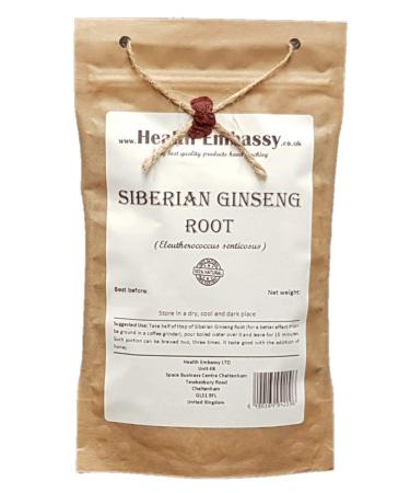Siberian Ginseng Root Tea | Eleutherococcus Senticosus | Racine De Ginseng Sib rien Tisane | Health Embassy (100g) 100 g (Pack of 1)