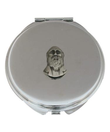 Darwin Compact Mirror Handbag Gift With Free Engraving 509