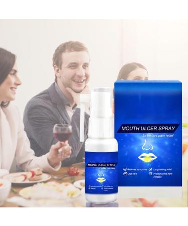 Mouth Spray for Soothing Relief | Mouth Ulcer & Sores Care | International Shipping - Buy Online on GoSupps.com