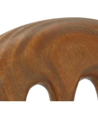 Buy Wooden Massage Comb | Sandalwood Scalp Massager for Head Neck & Shoulder Relief - Buy Online on GoSupps.com