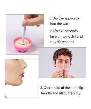 BlueZOO 30PCS Nose Wax Applicator Sticks for Nostril Nasal Cleaning and Hair Removal - Buy Online on GoSupps.com