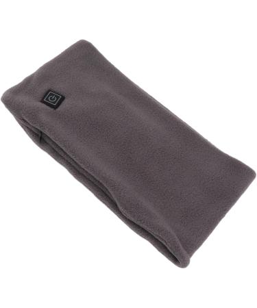 Adjustable Winter Neck Gaiter | Cold Resistant & Heated | Soft Flannel for Outdoor Use (GRAY) - Buy Online on GoSupps.com