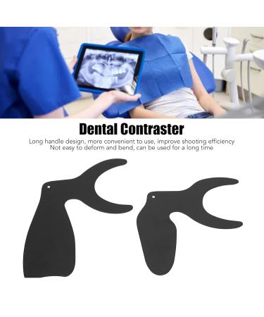 2-Piece Dental Photo Control Set - Long Handle Opaque Background Plaque for Oral Care & Contrast Scale - Buy Online on GoSupps.com