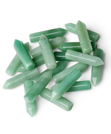 MAIBAOTA Green Aventurine Healing Crystals Gifts Wands Hexagonal Pointed Gemstones Set Bulk for Women Beginner Chakra Stones Nature Reiki Spiritual Energy Balancing Protection Crystal 10pcs - Buy Online on GoSupps.com