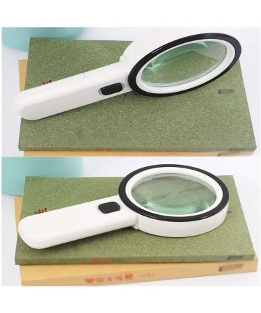 Magnifying Glass Reading LED Magnifying Glass Illuminated Large Portable Large Handheld magnifiers Used for Books Newspapers Maps Coins - Buy Online on GoSupps.com
