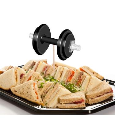 14 Pack Gym Weights Birthday Party Cupcake Decorations | Fun & Unique Fit for Celebration - Buy Online on GoSupps.com