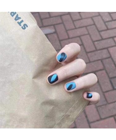 HUIL Artificial Nails False nails False nails wearing nail stickers finished nail stickers 24 pieces
