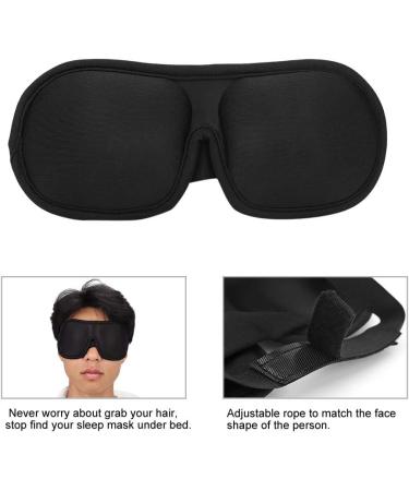 3D Sleeping Eye Mask - Premium Shade Cover for Restful Sleep | Travel Eye Patch & Blindfold Aid for Home & Office - Buy Online on GoSupps.com