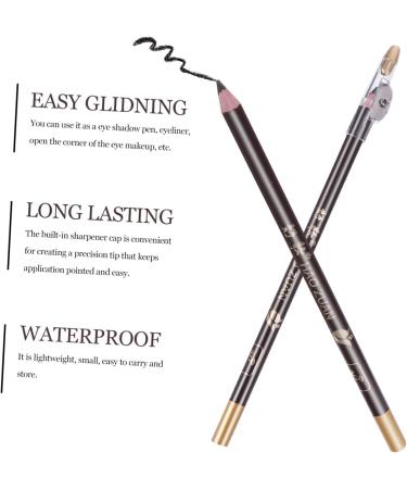 Ipetboom 8pcs Pencil Sharpener Eyebrow Pencil Eyebrow Pen Black Eyebrow Pencil Eyebrow Pencils Miss 1 count (Pack of 1) Coffee - Buy Online on GoSupps.com