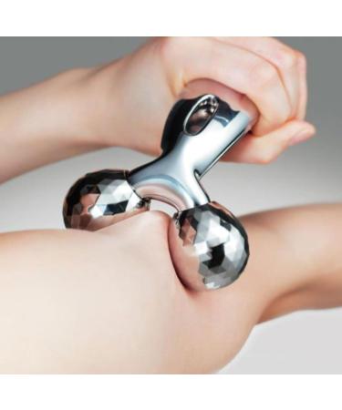 3D Diamond Cut Manual 360 Rotate Facial Massager Tool - Gua Sha Skin Lifting Reduces Eye Puffiness Anti-Aging & Wrinkle Reducer for Skin Tightening & Blood Circulation - Buy Online on GoSupps.com