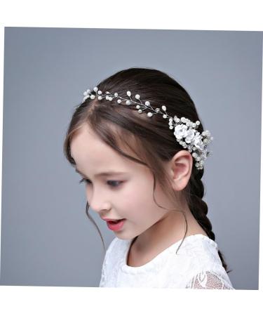 minkissy Kids Hair Accessories Bride Headpieces for Wedding Hair Accessories for Kids Bridal Hair Accessories Wedding Hair Accessories Bridal Headdress Headgear Hair Comb Catwalk Child - Buy Online on GoSupps.com