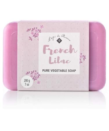 French Lilac French Soap - 200g Bar by L' pi de Provence | Luxurious Scented Soap for International Shipping - Buy Online on GoSupps.com