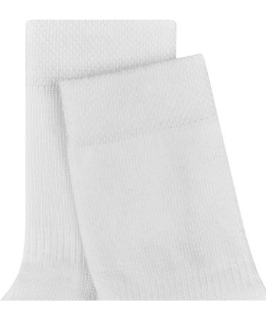 FALKE Unisex Baby Cotton Soft-Top Socks - Gentle Grip, Elasticated Zone - Blue Pink & More Colours - 1 Pair, Sensitive 0 Month White - Buy Online on GoSupps.com