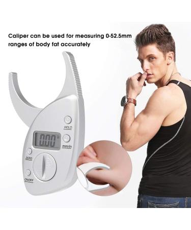 Feadem Digital Body Fat Caliper with LCD Display - Skinfold Caliper for Accurate Body Fat Measurement and Muscle Testing - Buy Online on GoSupps.com