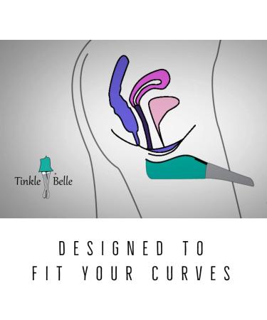 The Tinkle Belle Female Urination Device - Portable, Easy-to-Use Stand to Pee Device - Dark Teal/Grey - Perfect for Camping, Travel, and Festivals - Buy Online on GoSupps.com