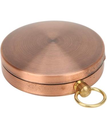 Vintage Pocket Watch Compass | Antique Brass Hinged Lid | Portable Outdoor Navigation for Backpacking Camping & Hiking - Buy Online on GoSupps.com