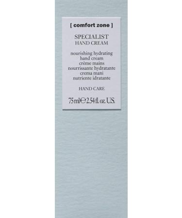 Comfort Zone Specialist Hand Cream 75ml - Ultra Hydrating Fast Absorbing Vegan Natural Ingredients with Sacha Inchi Oil & Panthenol - Buy Online on GoSupps.com