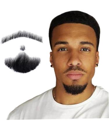 Faux Hommes Barbe de la Barbe r elle Moustache Moustache Barbe la Vie comme la Moustache de Vraie Cheveux Fausse Moustache pour l'homme Vie comme la Moustache de Vraie Cheveux - Buy Online on GoSupps.com