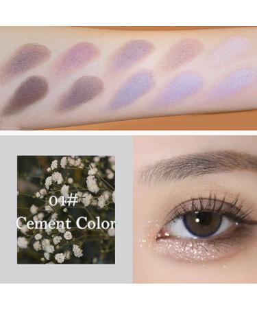 Erinde 10-Color Matte Eyeshadow Palette - Cement Shade | High Pigment, Long-Lasting | Neutral Nude Makeup for Older Women - Buy Online on GoSupps.com