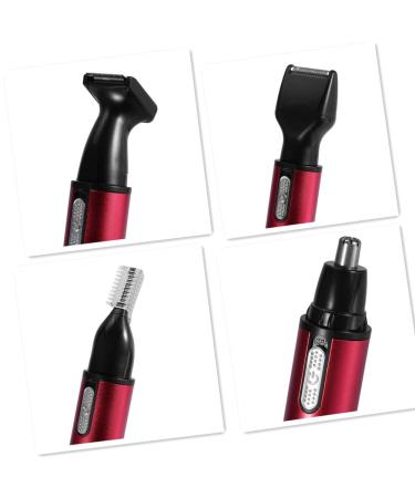 4 in 1 Electric Hair Trimmer Kit - 360 Nose Eyebrow Beard & Ear Trimmer Shaver for Face & Body - International Shipping Available - Buy Online on GoSupps.com