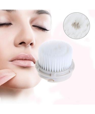 Facial Cleansing Brush Head Replacement - Luxe Cashmere/4Pack for Acne Prone & Sensitive Skin - Buy Online on GoSupps.com