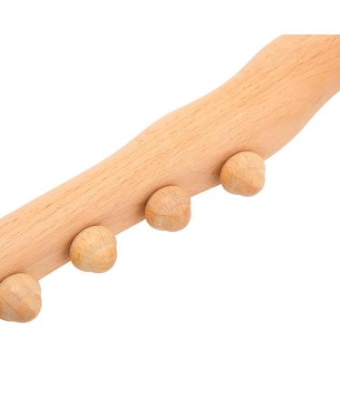 Wooden Schabestab Massage Roller - Anggrek Body Massage Tool for Neck & Muscle Relaxation - International Shipping Available - Buy Online on GoSupps.com