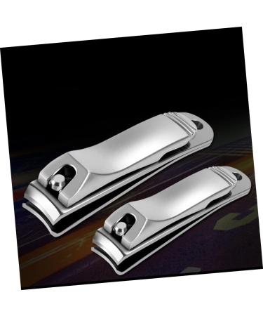 FRCOLOR Metal kit de manicura Cosmetology kit Nail Trimmer Toe Finger Manicure Nail Clippers Nail Metal Nail Manicure Nail Household L Silver - Buy Online on GoSupps.com