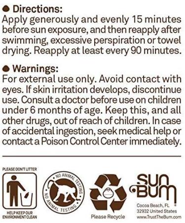 Buy Sun Bum Face Stick 0.45oz Sunscreen - Best SPF Protection for Face | International Shipping Available - Buy Online on GoSupps.com