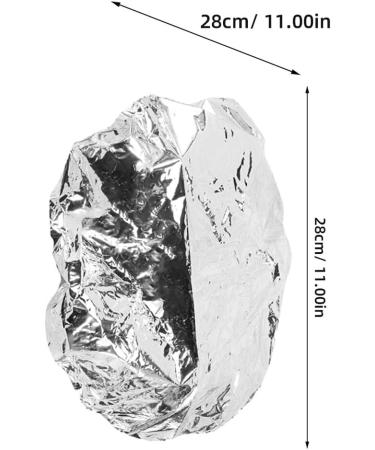 PRETYZOOM 10 pi ces Lot de Bonnets Cheveux Aluminium Chauffants lastiques Protection Thermique pour Soins Capillaires Maison et Salon Unique Adaptable - Buy Online on GoSupps.com