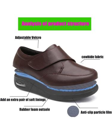 ALASON Diabetic Slippers | Extra Wide Width Men's & Women's Comfort Shoes | Adjustable & Lightweight | Brown 10 Wide - Buy Online on GoSupps.com