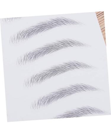 FRCOLOR 2pcs 3d Eyebrow Stickers Eye Brow Shaping Kit Stick-on Eyebrow Makeup Tools Artificial Man - Buy Online on GoSupps.com