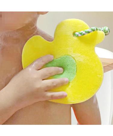 Body Scrub Sponge | Animal Shape Back Scrubber | Bathing Sponge Cute Scrubber for Kids and Adults Cleaning Bathing Accessories Duck - Buy Online on GoSupps.com
