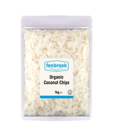 Organic Coconut Chips 1kg Certified Organic by Fenbrook Organic
