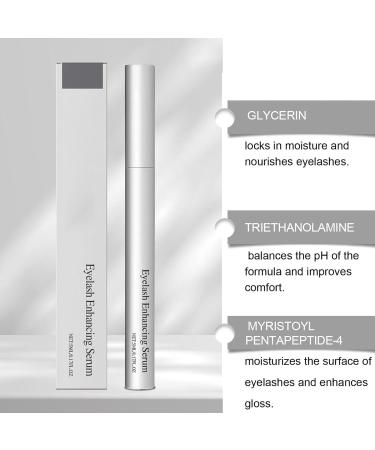 Lash Growth Eyelash Serum for Lengthening and Volume Daily Night Care 3ml Sensitive Skin Volume Slimming Travel Makeup Parties - Buy Online on GoSupps.com