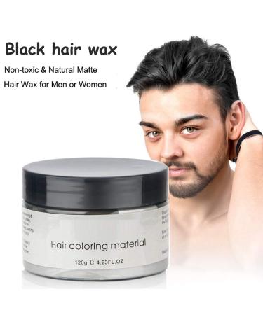 Temporary Hair Wax Color - Ochilima Black Styling Cream for Men & Women | 120g Washable Natural Hair Dye - Buy Online on GoSupps.com