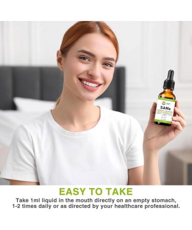 7c Sam e Liquid Supplement (S-Adenosylmethionine) Vitamin B6 B12 Added to Enhance Sam-e Effectiveness 98% Absorption Vegan Non-GMO Gluten-Free 1 Fl Oz - Buy Online on GoSupps.com